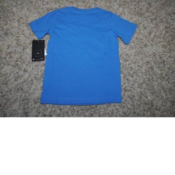 *Nike Baseball Field T-Shirt sz 6 Blue Short Sleeve Crew Athletic Tee Shirt Boys - Picture 3 of 3
